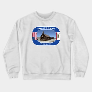 California, Modesto City, USA Crewneck Sweatshirt